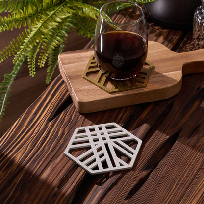 脆友限定🔥【OPUS東齊金工】歐式鐵藝《小日子杯墊》金屬隔熱杯墊｜官網獨家熱賣中